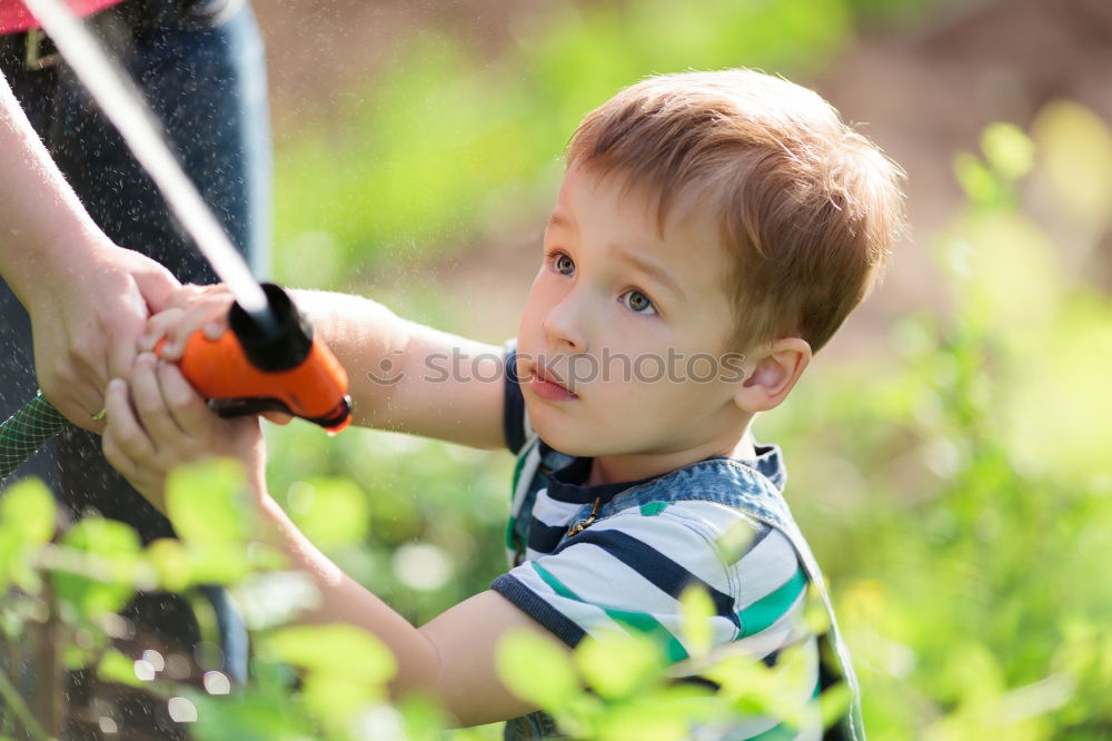 Similar – Image, Stock Photo Woman and child play Joy