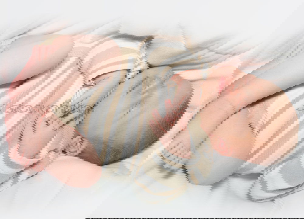 Similar – Image, Stock Photo Young Mother holding newborn baby