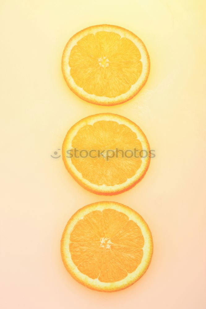 Similar – Image, Stock Photo Jammy Orange Triple on Blue