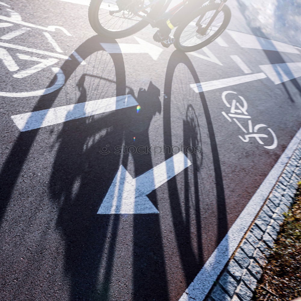 Similar – Image, Stock Photo Cyclist riding along a paved mountain road