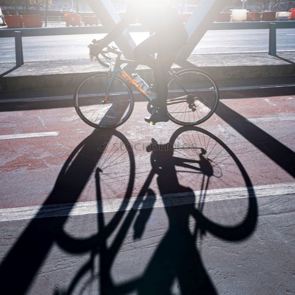 Similar – Image, Stock Photo cyclist’s perspective