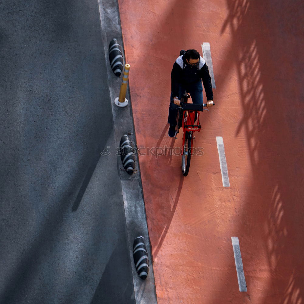 Similar – cyclist’s perspective