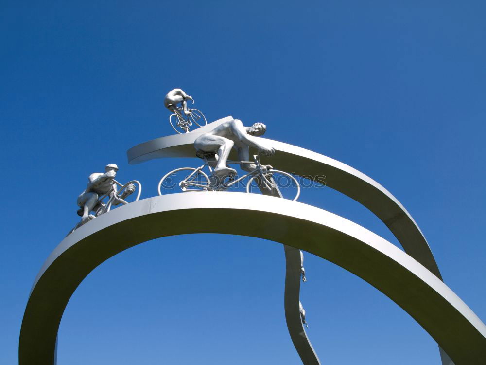 Similar – Image, Stock Photo Heavenly Cycle Route II