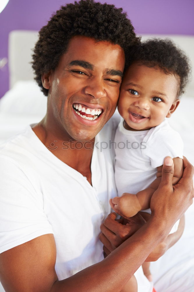 Similar – Image, Stock Photo Happy Family, Mother, Father And Baby.