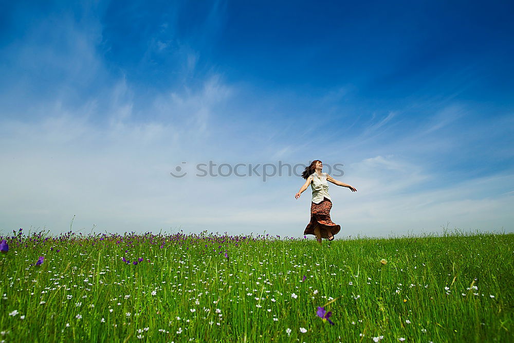 Similar – Image, Stock Photo freedom Sunbeam To enjoy