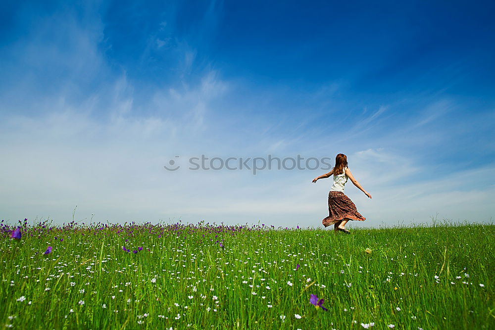 Similar – Image, Stock Photo freedom Sunbeam To enjoy