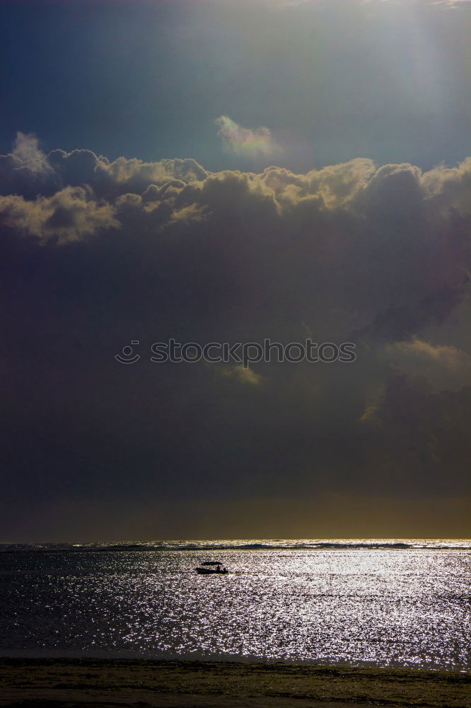 Similar – Image, Stock Photo Deep blue day at the beach