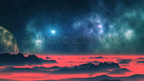 Similar – Image, Stock Photo nightsky. Sky