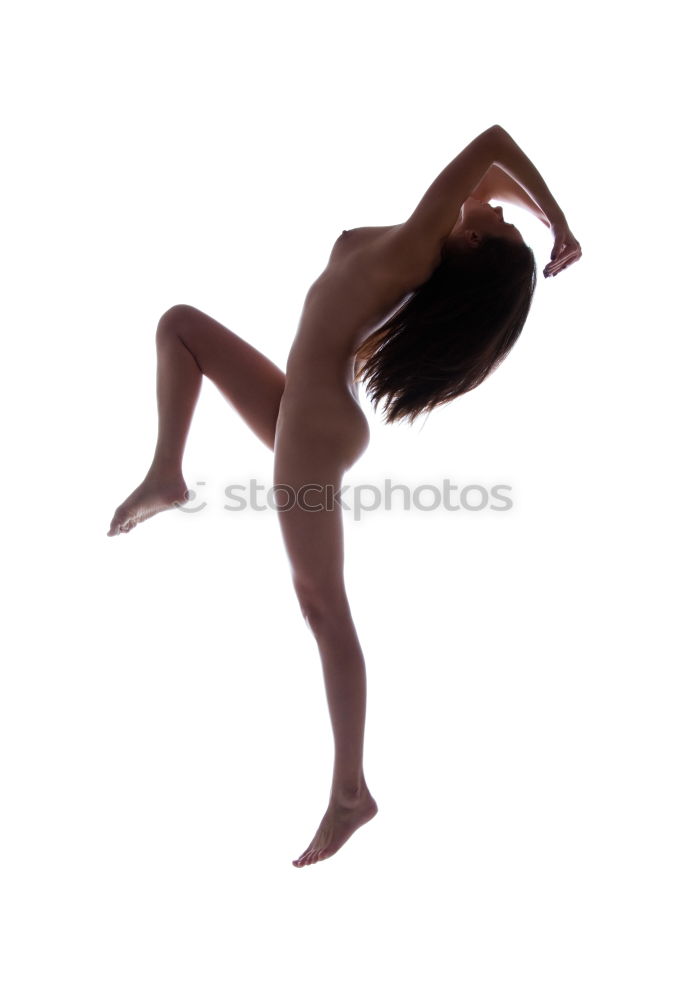 Similar – Young woman dancing in studio