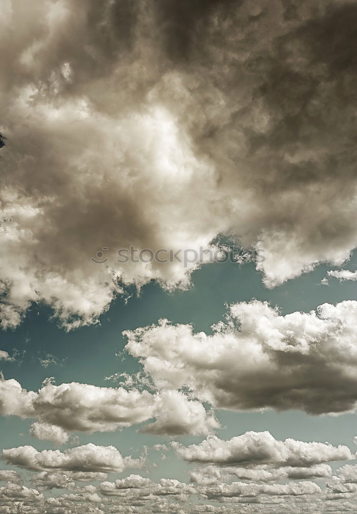 Similar – ÜBERQUEREN Himmel Wolken