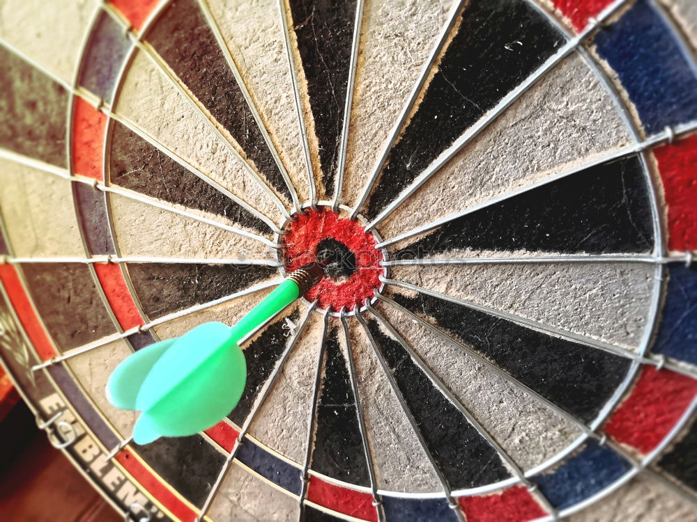 Similar – LÖCHERN Darts Spielen