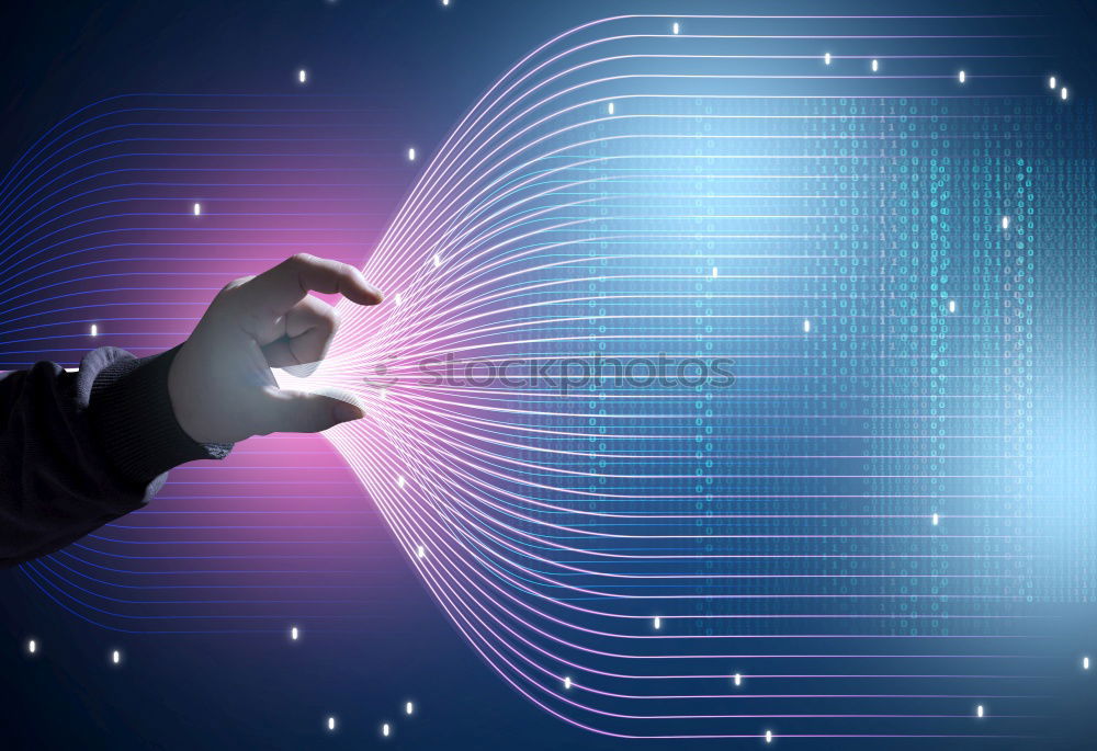 Similar – Image, Stock Photo Access to personal data. Breaking security system