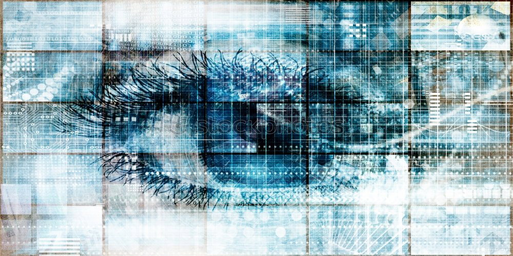 Similar – Image, Stock Photo computereye Electronic