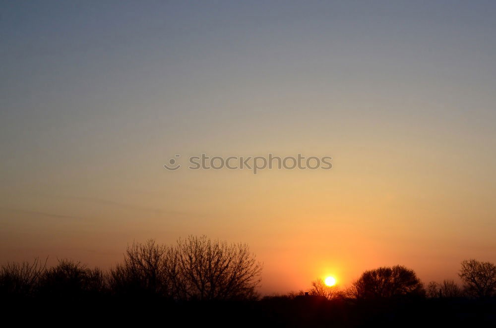 Similar – sunrise Panorama (View)