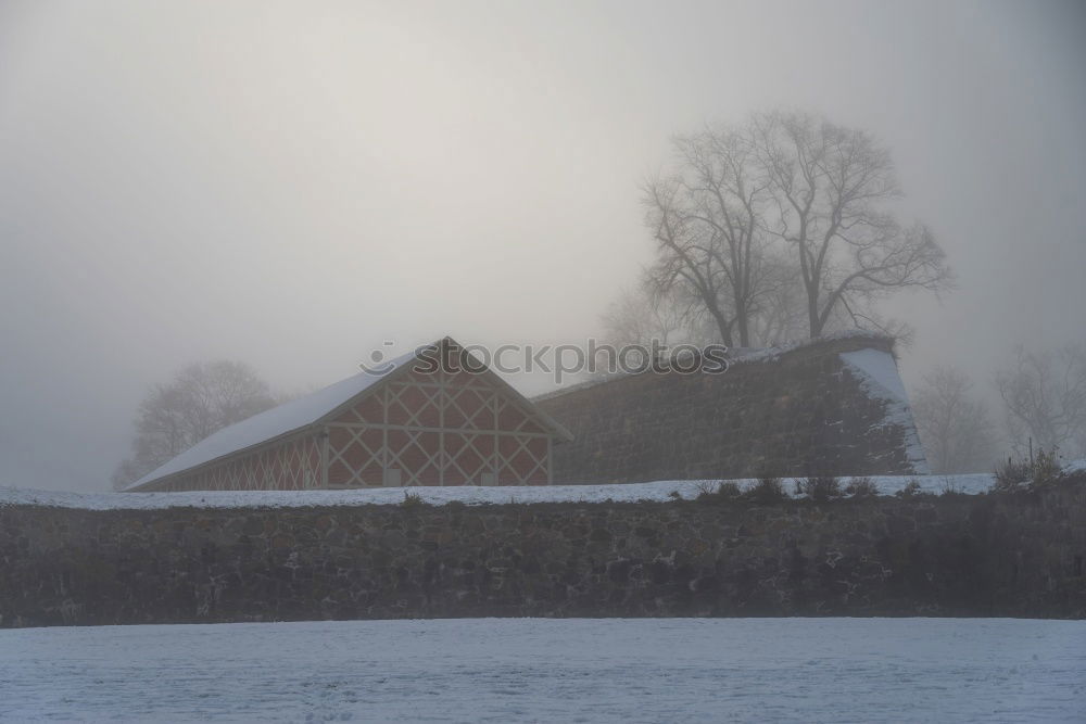 Similar – Haßleben Himmel Winter