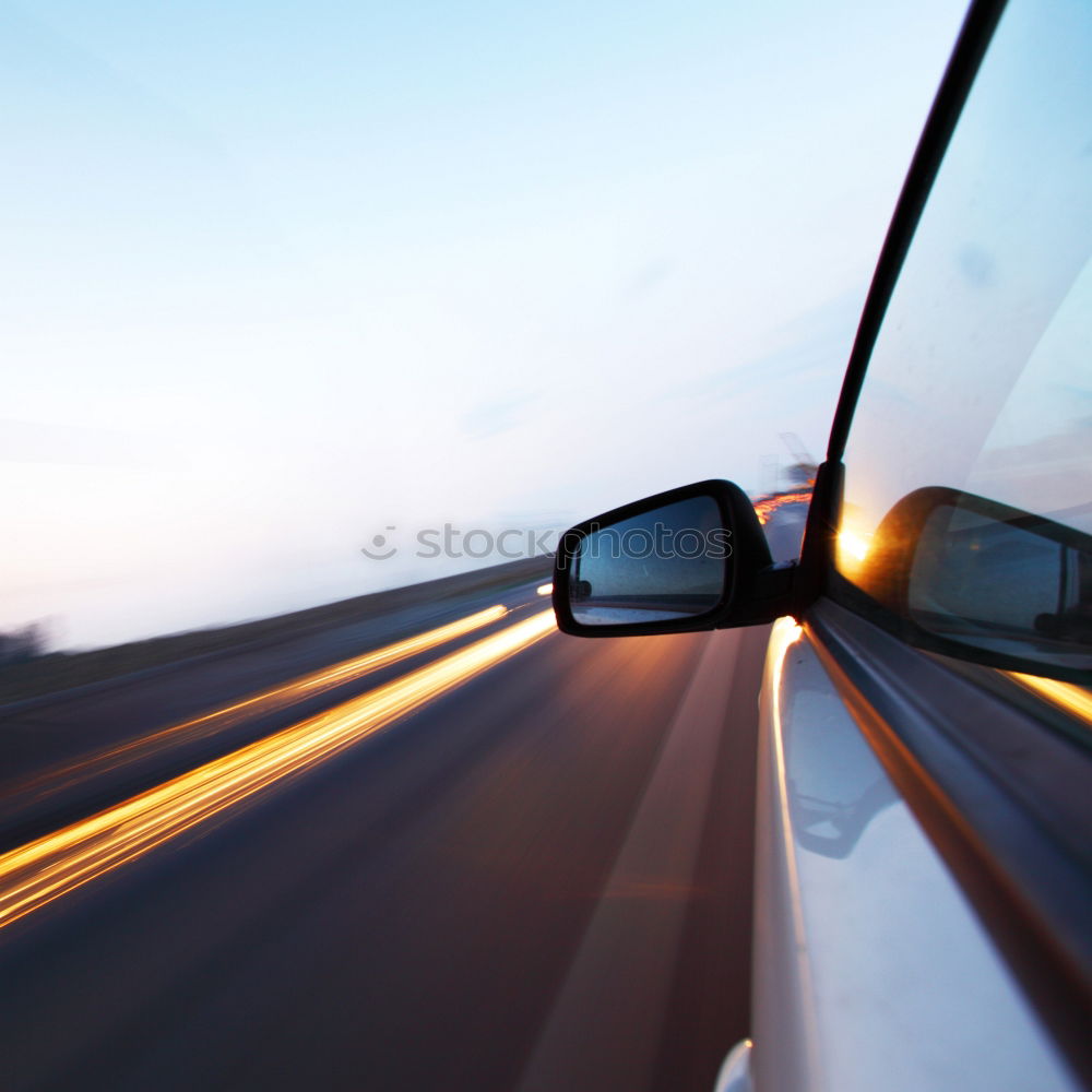 Similar – Man sticking hand out window