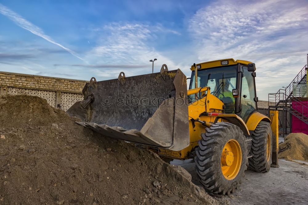 Similar – Image, Stock Photo excavator