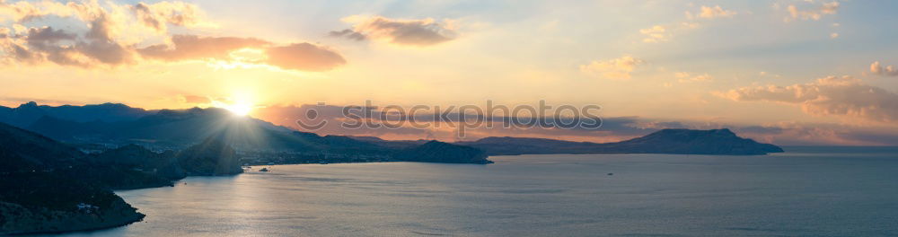 Similar – Sonnenuntergang auf Lipari