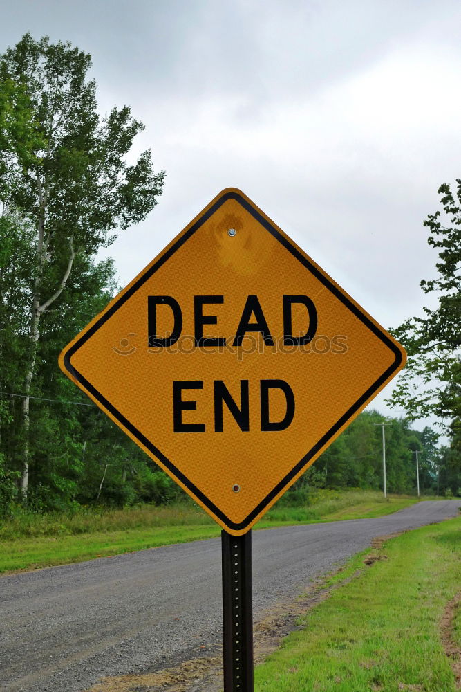 DEAD End No through road