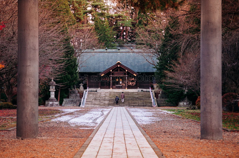 Similar – Traditional Asian building in forest