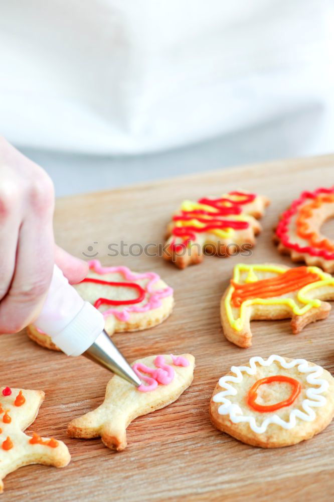 Similar – Image, Stock Photo Christmas cookies Cookie