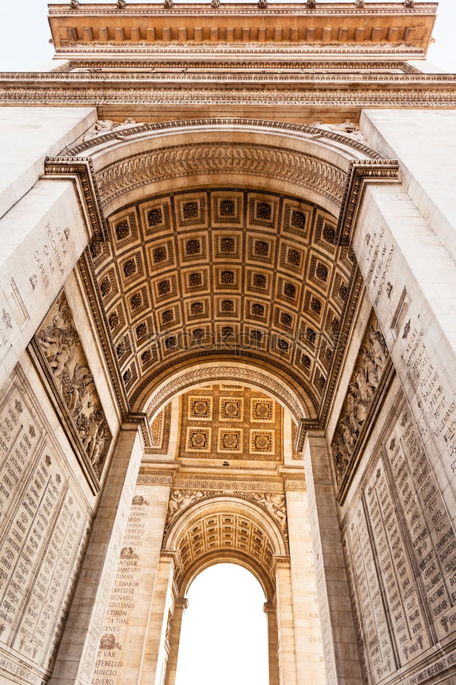 Similar – Arc de Triomphe interior details