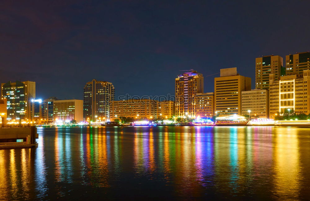 Similar – Image, Stock Photo Waikiki by Night