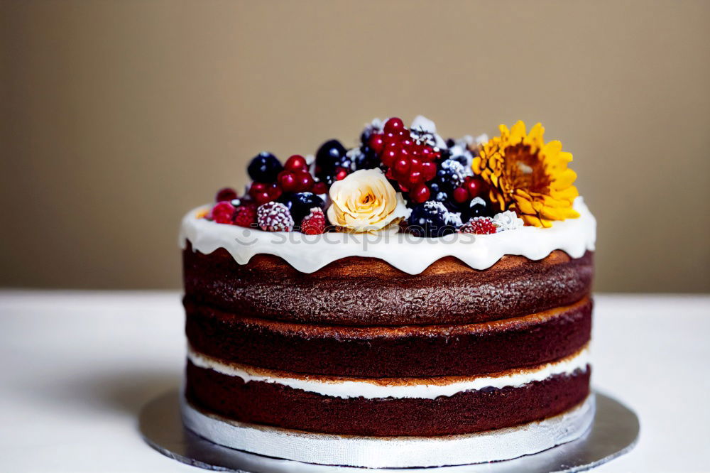 Similar – Image, Stock Photo flower cake R Food Cake