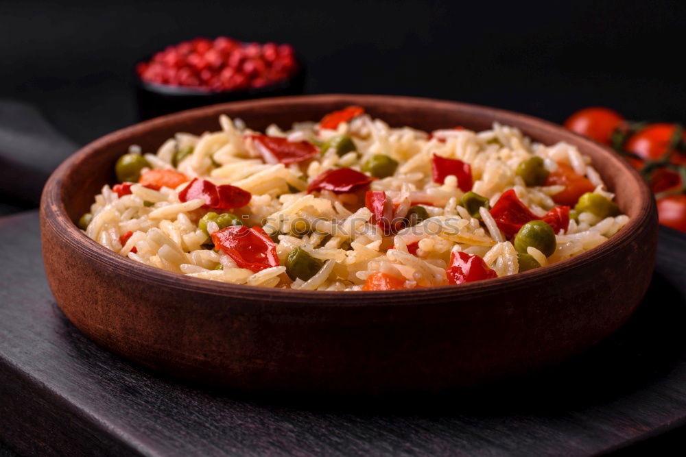 Similar – Image, Stock Photo Risotto with vegetables