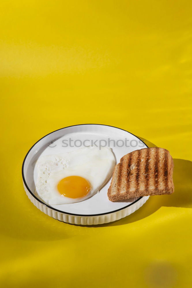 Similar – Image, Stock Photo Fried egg and orrange juice