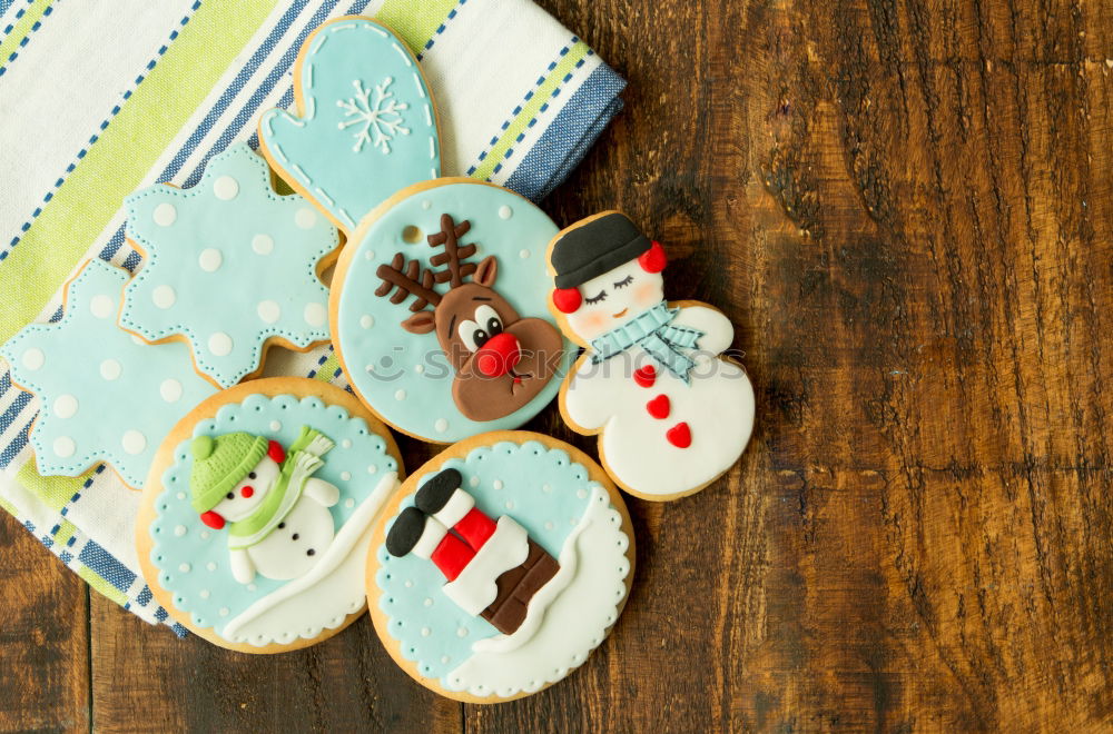 Similar – Image, Stock Photo Christmas cookies Cookie