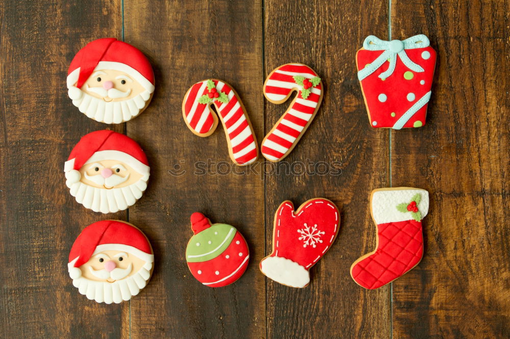 Similar – Image, Stock Photo Delicious Christmas Cookies