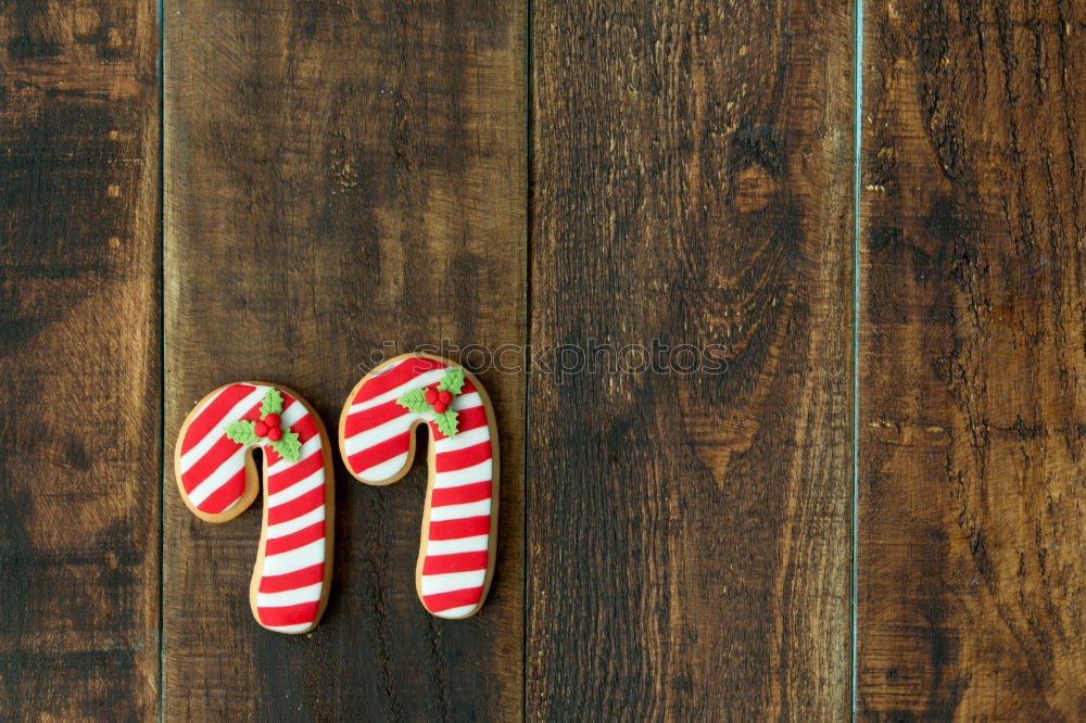 Similar – Image, Stock Photo Delicious Christmas Cookies