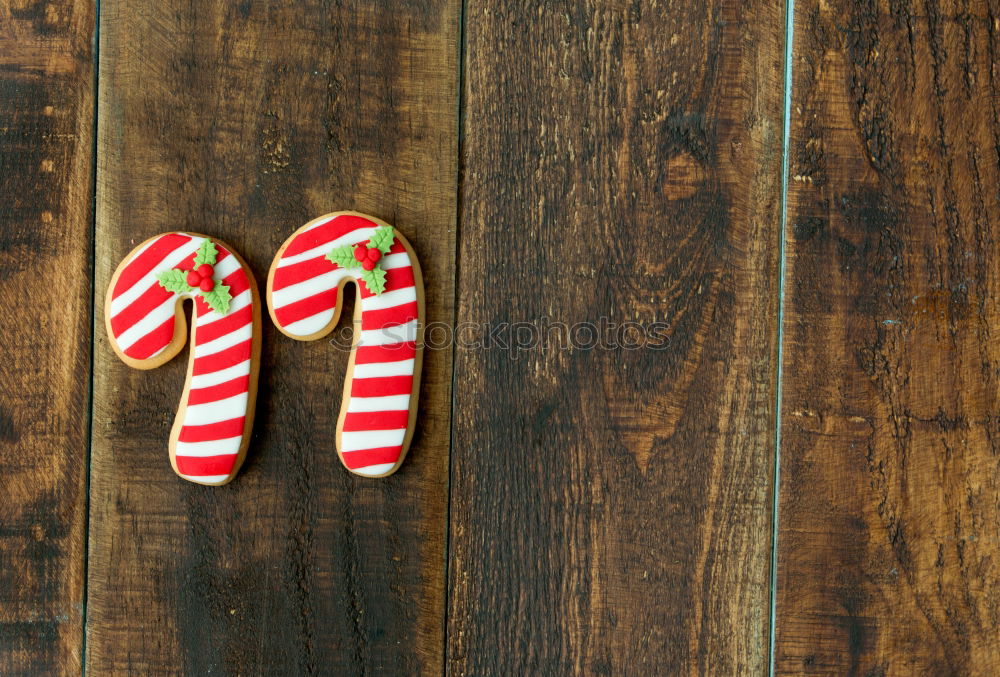 Image, Stock Photo Delicious Christmas Cookies