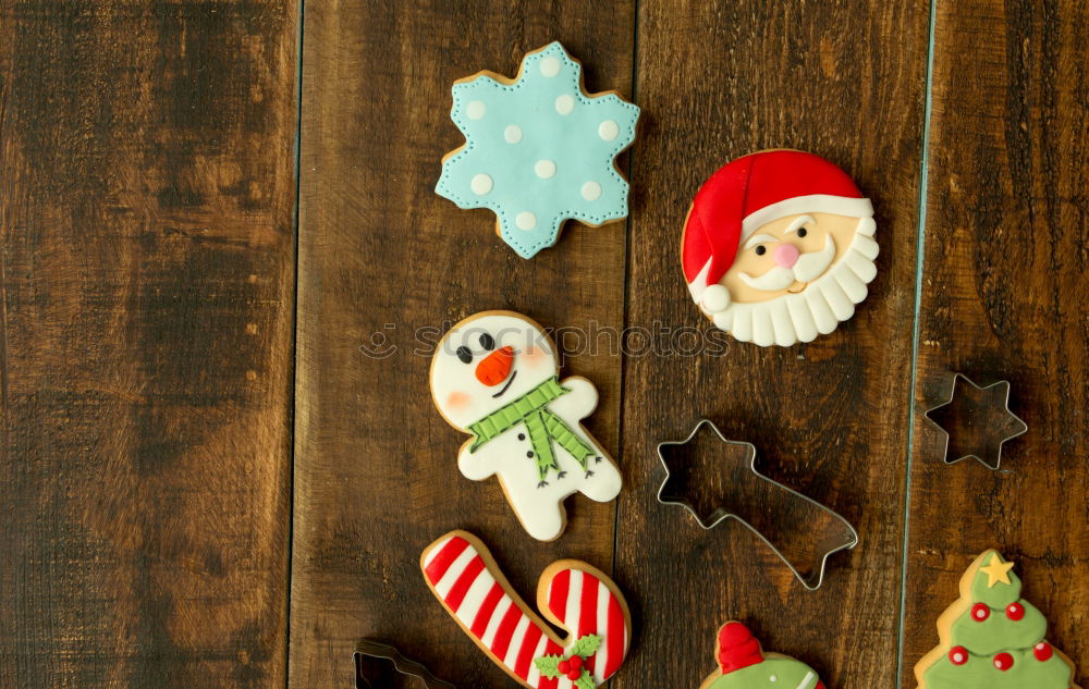 Similar – Image, Stock Photo Delicious Christmas Cookies