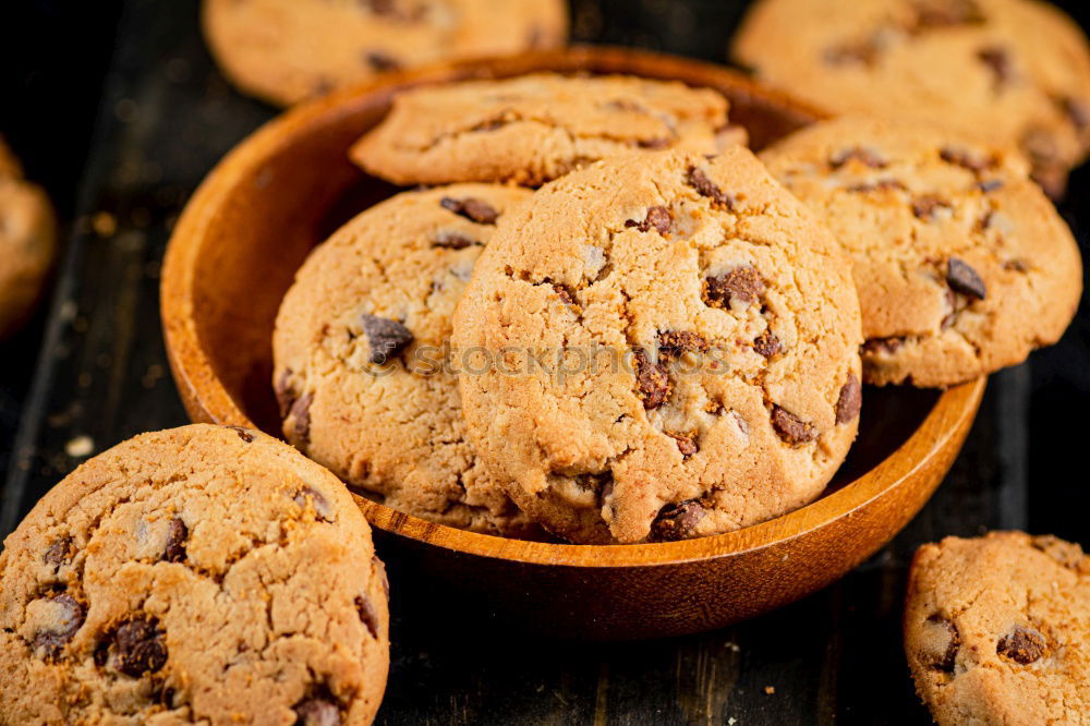 Similar – Image, Stock Photo Beautiful woman Preparing Cookies And Muffins.