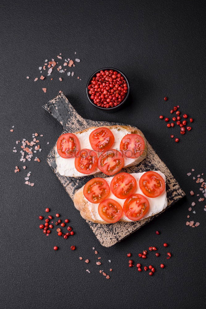 Similar – Image, Stock Photo Camembert cheese and berries