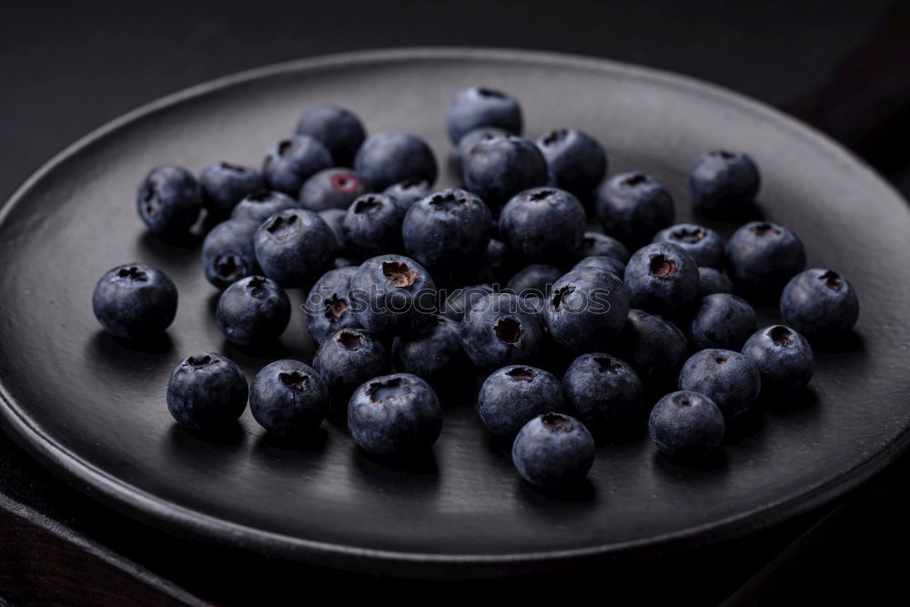 Similar – Fresh pancake with blueberries