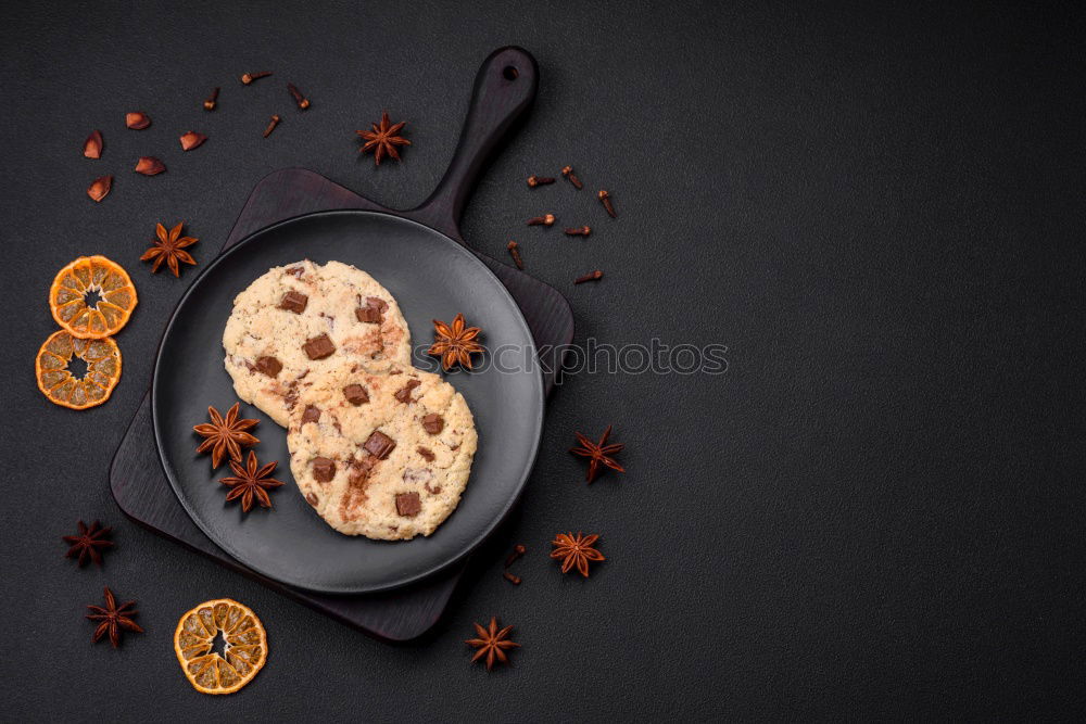 Similar – Image, Stock Photo Apricot tart with almond cream