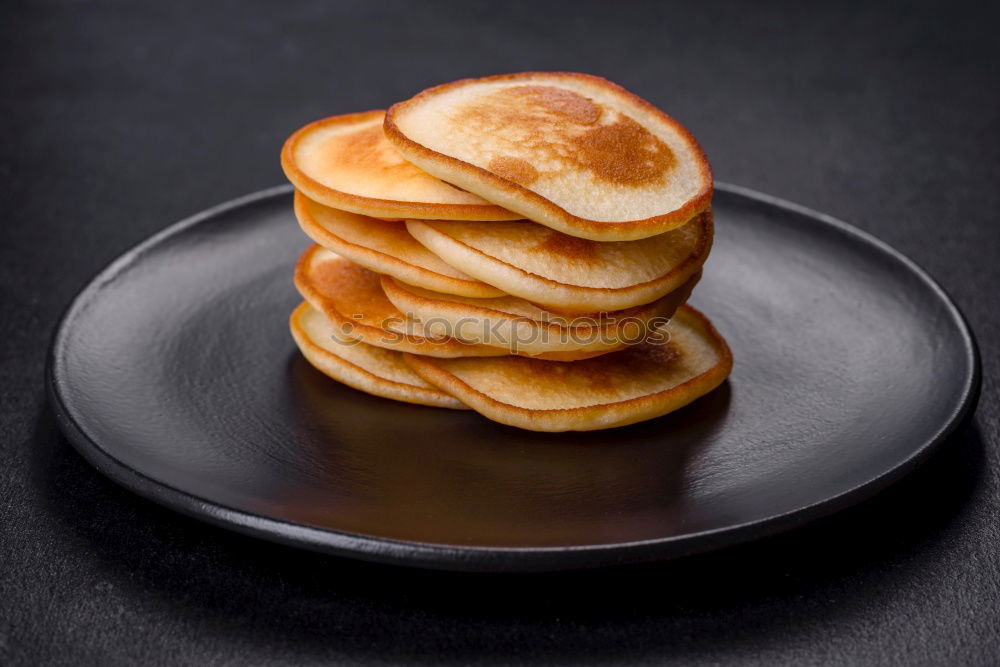 Similar – Image, Stock Photo Basket with Madeleine cookies on table