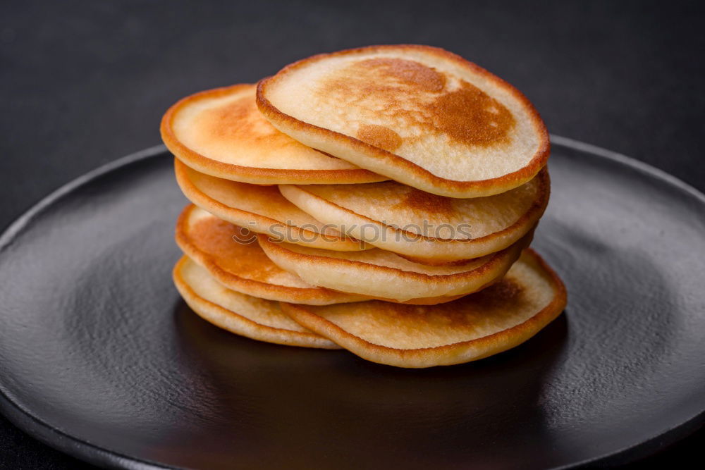 Similar – Image, Stock Photo Basket with Madeleine cookies on table