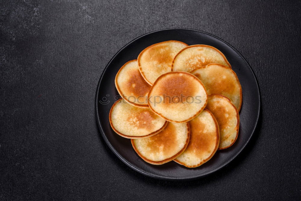 Similar – Image, Stock Photo Basket with Madeleine cookies on table