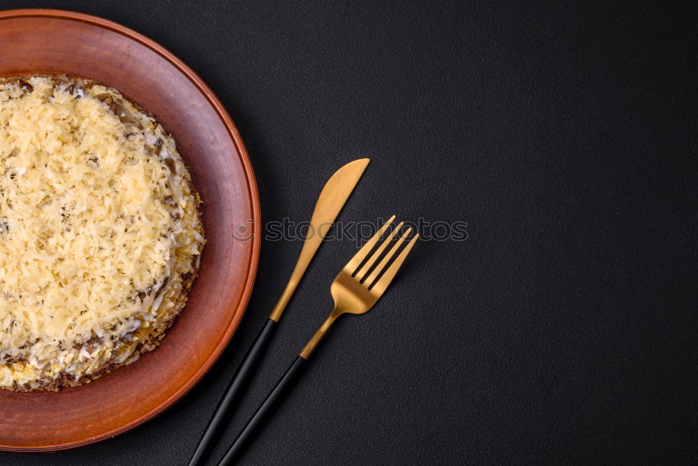 Similar – Image, Stock Photo Breakfast Cereal with Blueberries and Milk