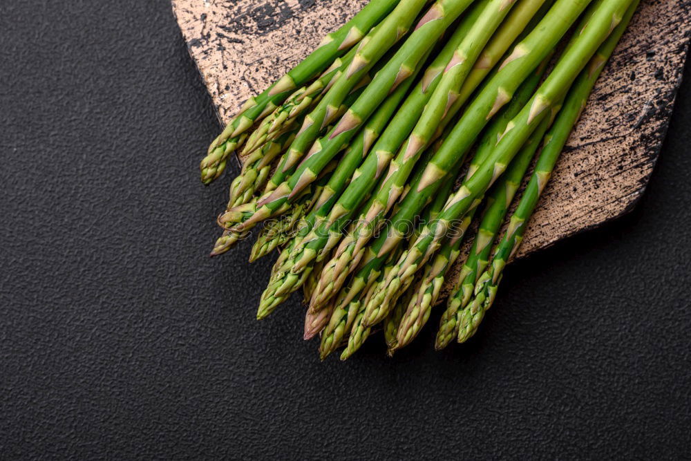 Similar – Image, Stock Photo Asparagus on vintage table