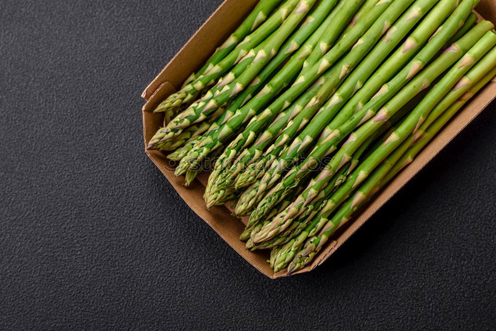 Similar – Image, Stock Photo Asparagus on vintage table