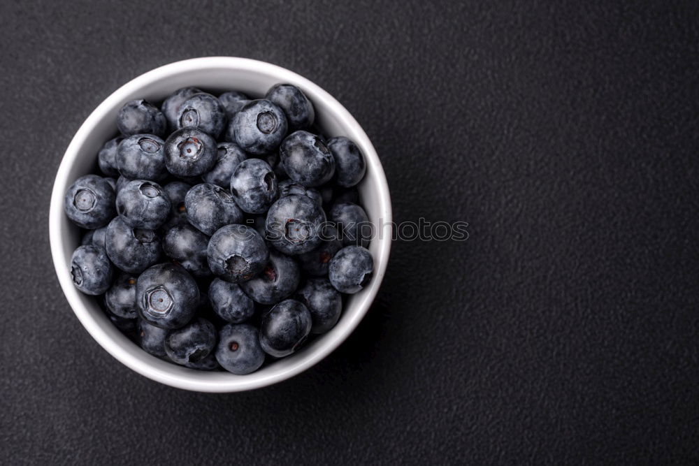 Similar – Image, Stock Photo blueberries fruit in bowl, Colorful back ground,