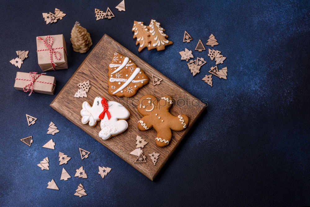 Similar – plate full of christmas cookies