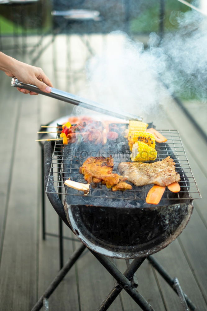 Similar – Image, Stock Photo torches Food Meat