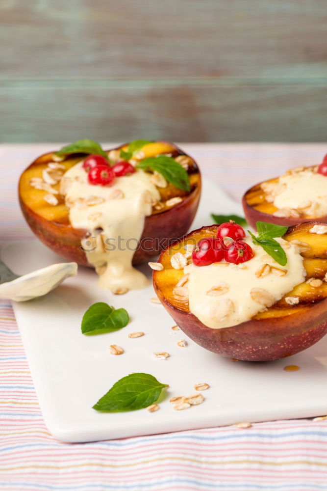 Similar – Image, Stock Photo Vegan Polenta Bratlings against a colourful background