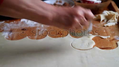 Similar – Image, Stock Photo Children bake Christmas cookies